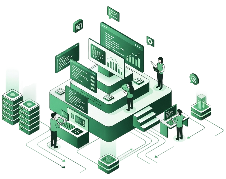 Backstage Consulting Illustration