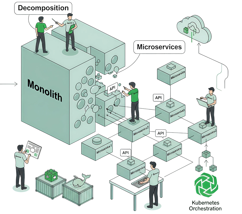 Monolith to Microservices Migration