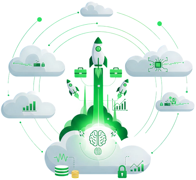 Serverless Consulting Illustration